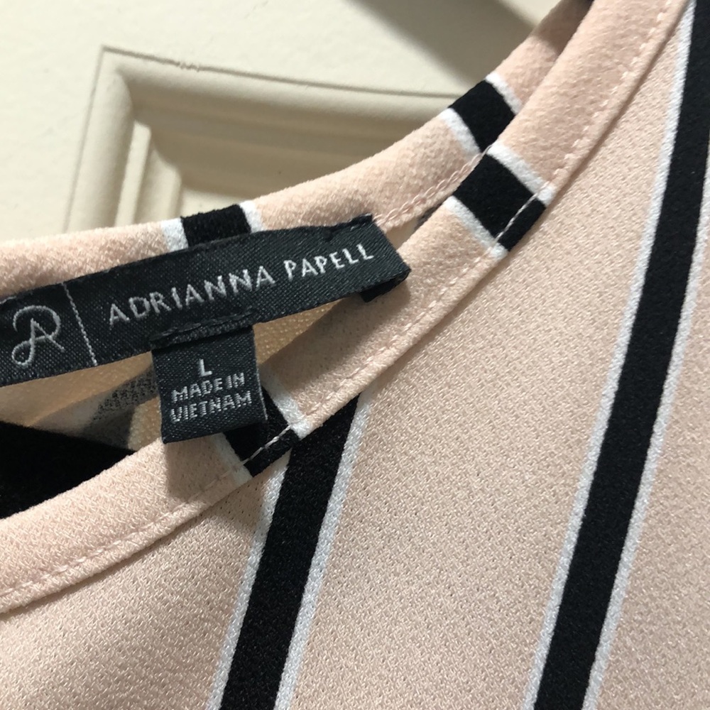 Adrianna Papell blush pink summer top - Picture 2 of 5